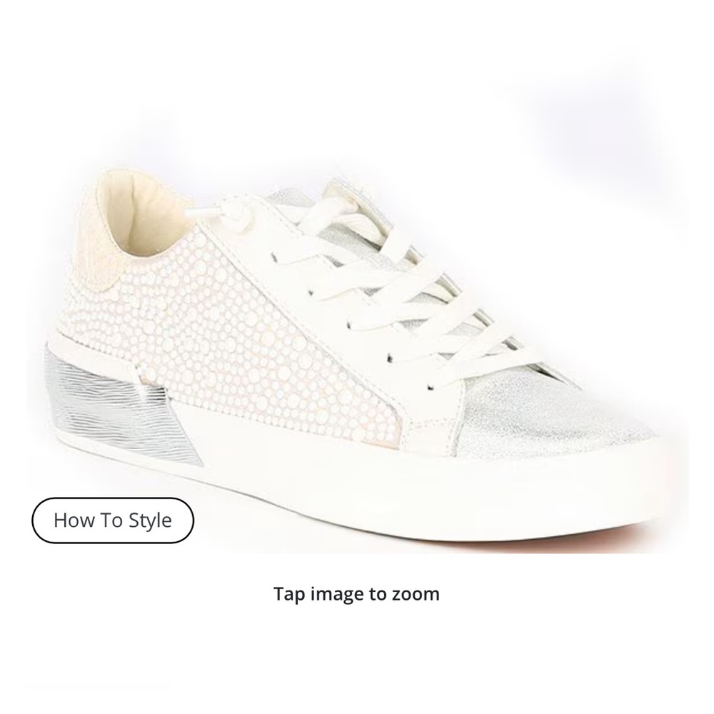 Dolce vita Zina Pearl Leather Sneakers